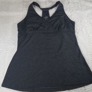 Prana yoga tank with shelf bra